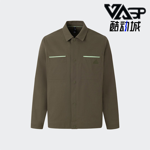 Adidas/阿迪达斯男士翻领外套
