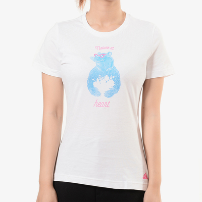 Adidas/阿迪达斯正品新款 女子W Protect Tee圆领短T恤FI9143