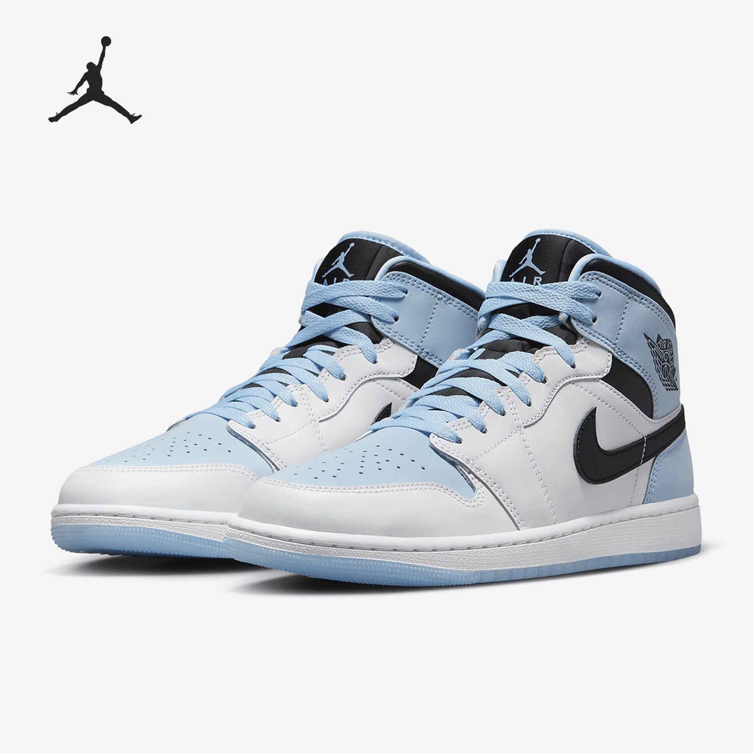 Nike/耐克正品 Jordan 1新款男子耐磨透气中帮运动板鞋DV1308-104