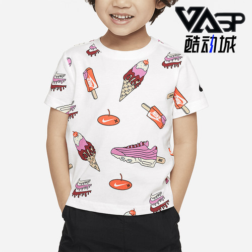 Nike/耐克婴童冰淇淋印花经典T恤