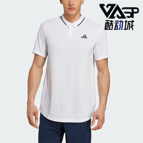 阿迪达斯男士网球POLO衫