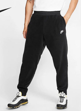 Nike/耐克正品 冬季新款男子运动休闲收口抓绒保暖长裤CZ4897