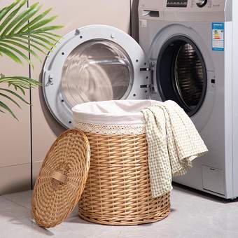 Giỏ Đựng Quần Áo Bẩn Giỏ Đựng Quần Áo Bẩn Giỏ Đựng Quần Áo Bẩn Đan Giả Mây Giỏ Đựng Quần Áo Bẩn Giỏ Đan Giả Mây Dùng Cho Cửa Hàng Lẩu