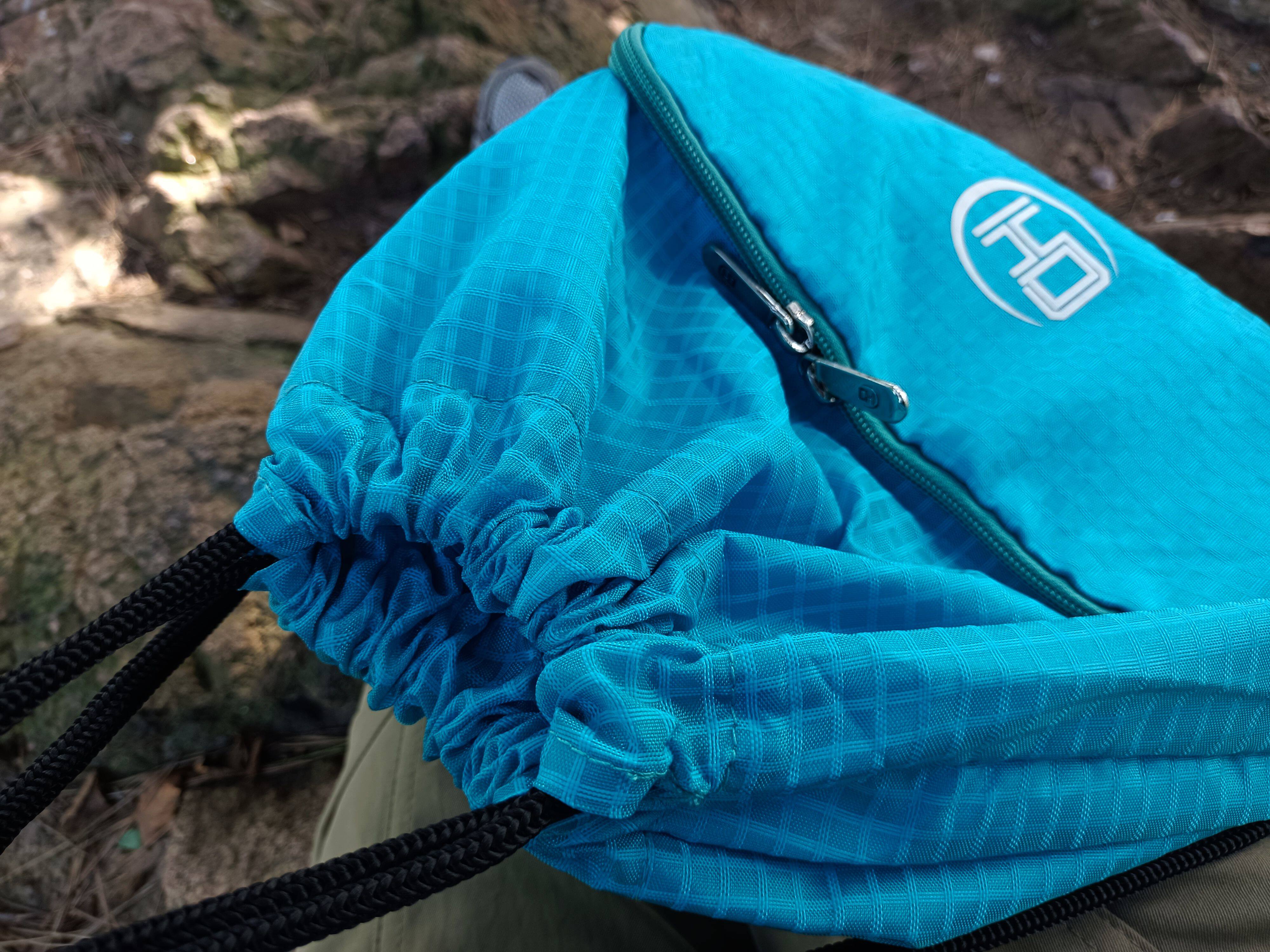 订单库存布料厚实轻便运动健身背包户外旅行休闲抽绳束口双肩布包