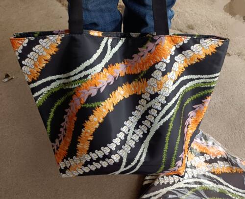 订单库存大容量有拉链印花托特包单肩包购物袋环保购物袋通勤包