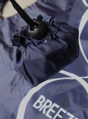 38*38cm深蓝色商务包装袋可收纳折叠购物袋礼物袋10个25元