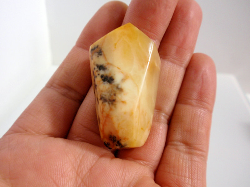 黄龙玉草花吊坠挂件台霍山玉