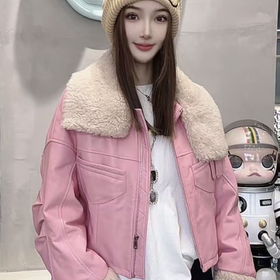 欧港妮短款羽绒服外套潮