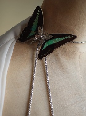 小众梦幻仙境ins蝴蝶锁骨