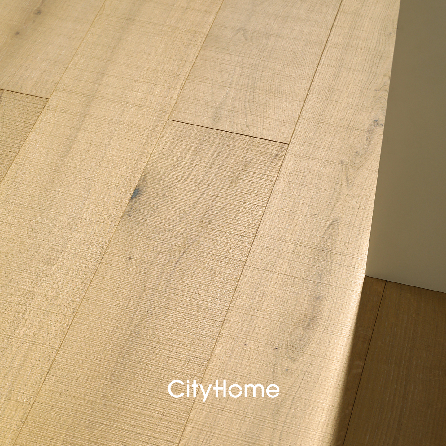 cityhome/橡木实木多层木地板环保中古法式复古地热地暖ENF级地板