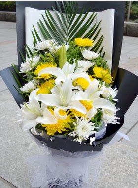 清明节上坟祭奠扫墓鲜花鲜花速递