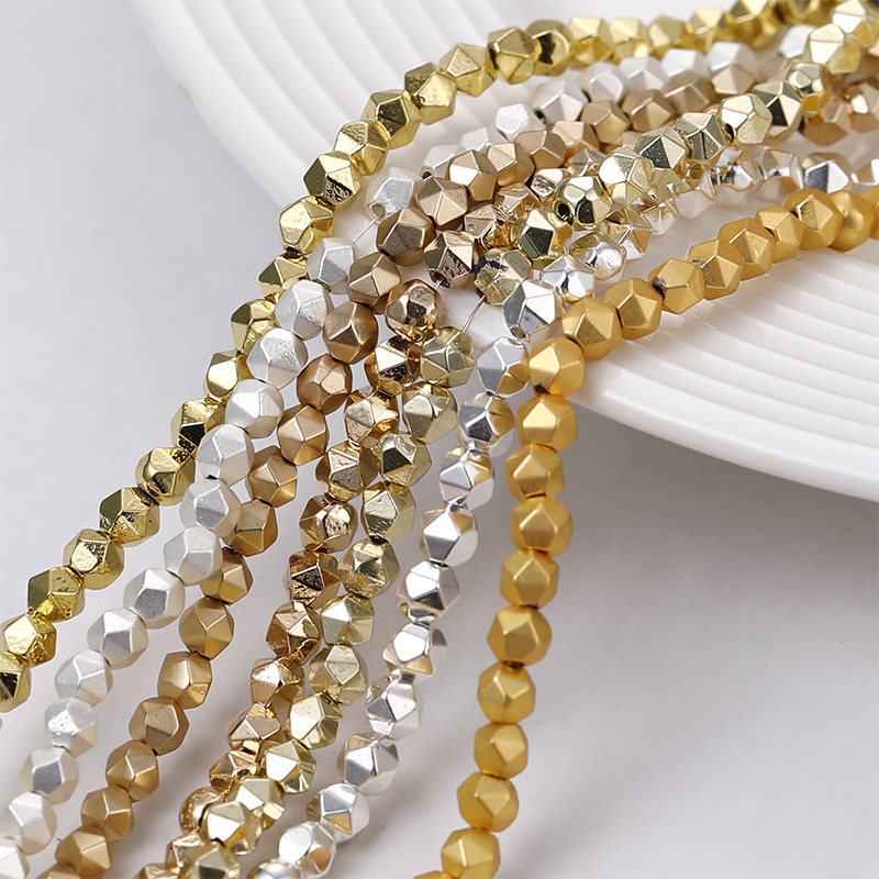 金色圆形多切面黑胆石隔珠散珠子diy串珠手链项链耳饰品材料配件,饰品/流行首饰/时尚饰品新,其他DIY饰品配件,淘宝优惠券,粉丝福利购,淘宝优惠卷