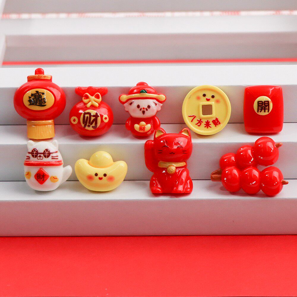 新年卡通人物喜庆财神爷元宝红包diy树脂配件发夹发绳手机壳装饰,饰品/流行首饰/时尚饰品新,其他DIY饰品配件,淘宝优惠券,粉丝福利购,淘宝优惠卷