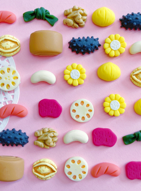 仿真食玩馒头玉米板栗diy奶油胶手机壳头饰发夹饰品树脂配件