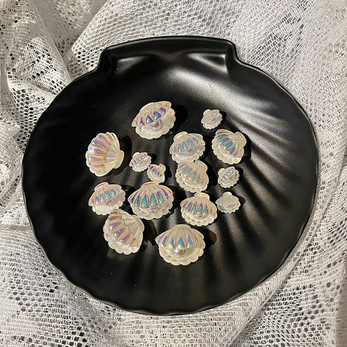 街角秘密幻彩珍珠蚌diy饰品配件