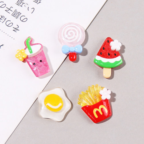 街角秘密水晶雪糕饮料饰品配件