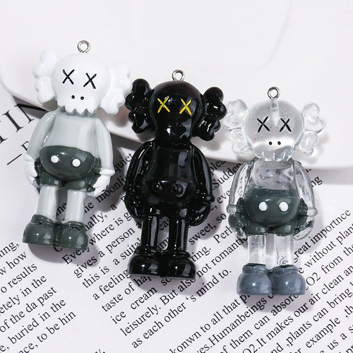 Минифигурки, кукла, кремовый брелок, чехол для телефона, аксессуар с аксессуарами, набор материалов ручной работы, барсетка, подвеска, DIY