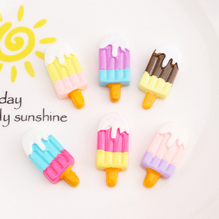棒冰雪糕冰淇淋diy手机壳仿真奶油胶材料包手工自制制作树脂配件
