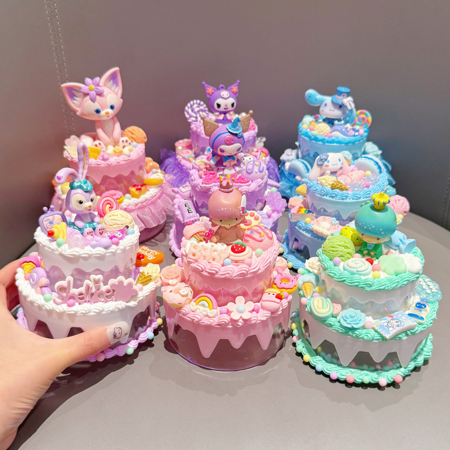 儿童diy奶油胶蛋糕收纳盒材料包手工制作仿真套装生日礼物女孩,饰品/流行首饰/时尚饰品新,其他DIY饰品配件,淘宝优惠券,粉丝福利购,淘宝优惠卷