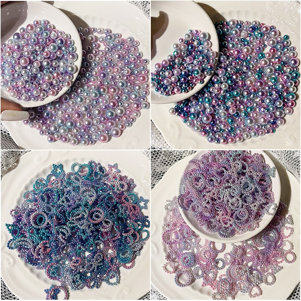 仿真渐变星辰镂空珍珠饰品配件手机壳奶油胶diy手工自制水晶滴胶,饰品/流行首饰/时尚饰品新,其他DIY饰品配件,淘宝优惠券,粉丝福利购,淘宝优惠卷