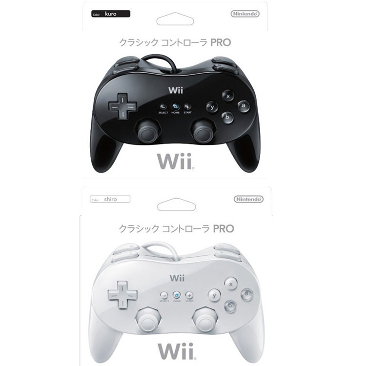 全新Wii Pro经典手柄 牛角手柄 二代手柄 加强版 原装品质 配件