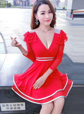 性感女装大摆连衣裙工厂直销