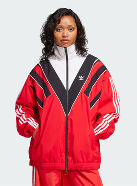 11月ADIDAS三叶草RASANT TT 女子立领运动夹克外套JW9740/JW9741