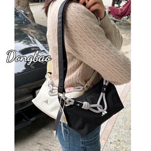 KX9620 2月adidas阿迪达斯舒适三条纹舞动系列运动单肩包KX9621