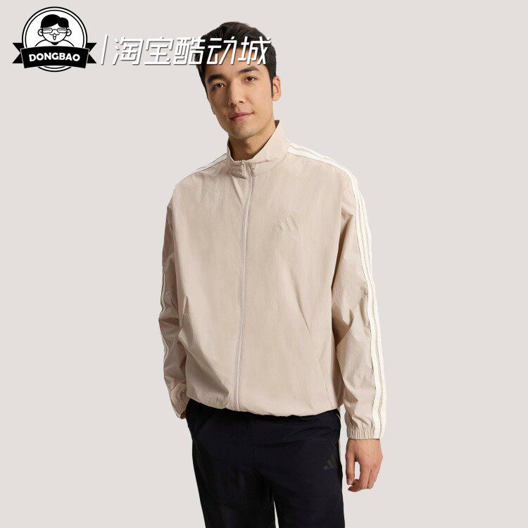 3月ADIDAS阿迪达斯男子时尚休闲运动夹克早春薄外套KR2521/KR2520