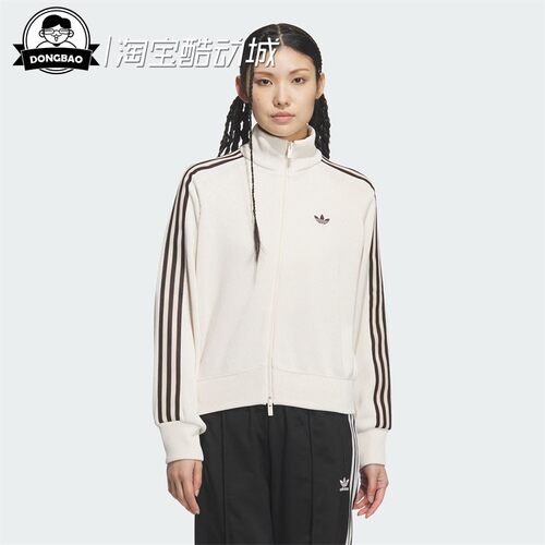 复古针织运动宽松夹克外套