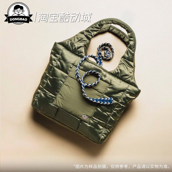 阿迪达斯陈冠希联名款托特包