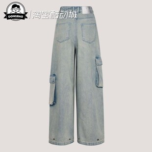 2月adidas阿迪达斯JOGGERS W 女子舒适休闲时尚运动牛仔裤KU9533