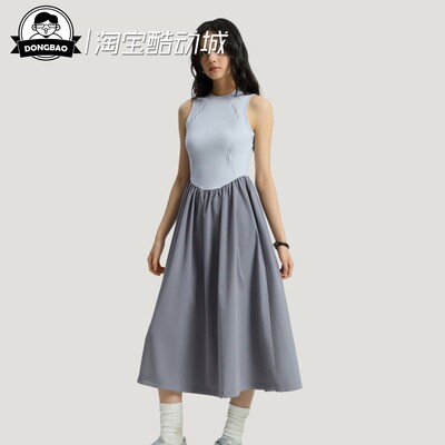 阿迪达斯舒适运动连衣裙