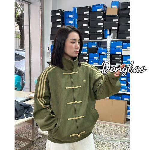 新中式运动宽松夹克外套