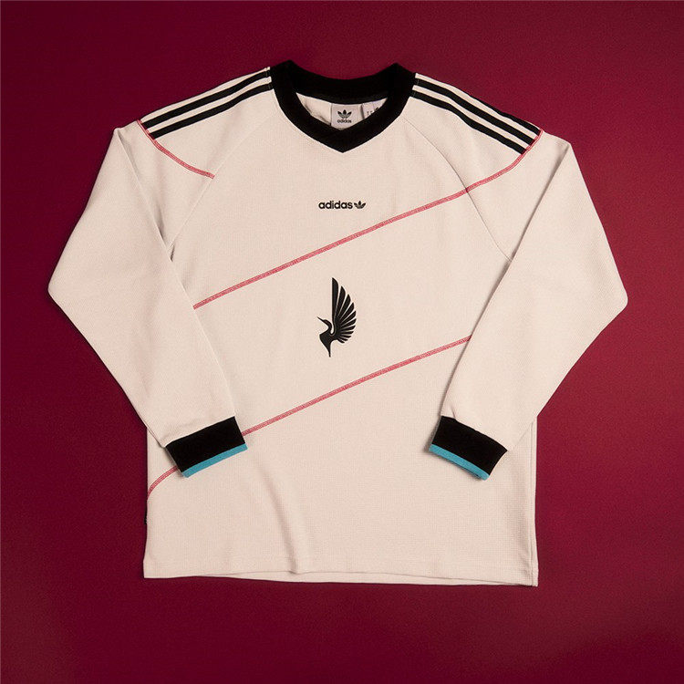 10月ADIDAS阿迪达斯FAM X MNUFC L2 运动长袖球衣JF8854
