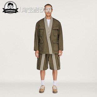 10月ADIDAS阿迪达斯 EDISON CHEN时尚陈冠希联名款运动短裤KG4267