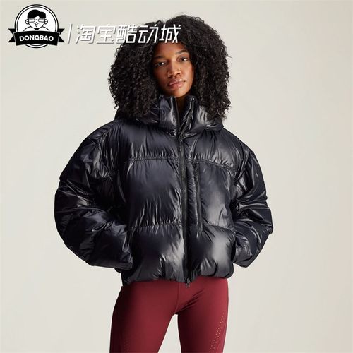 保暖可拆卸运动宽松连帽面包棉服