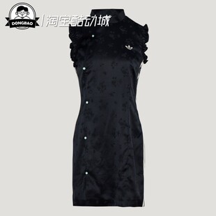 3月ADIDAS阿迪达斯CHINESE DRESS 女子舒适休闲运动连衣裙KY5753