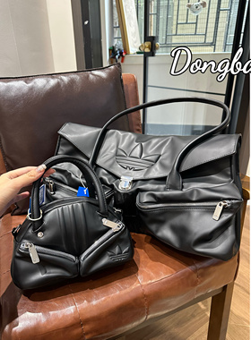 4月ADIDAS阿迪达斯 女子经典实用运动斜挎单肩包KC1415/KC1418