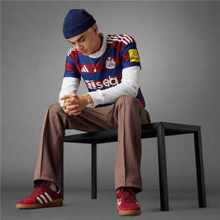 8月ADIDAS阿迪达斯纽卡斯尔联球迷版 球衣IW0382 客场足球运动短袖