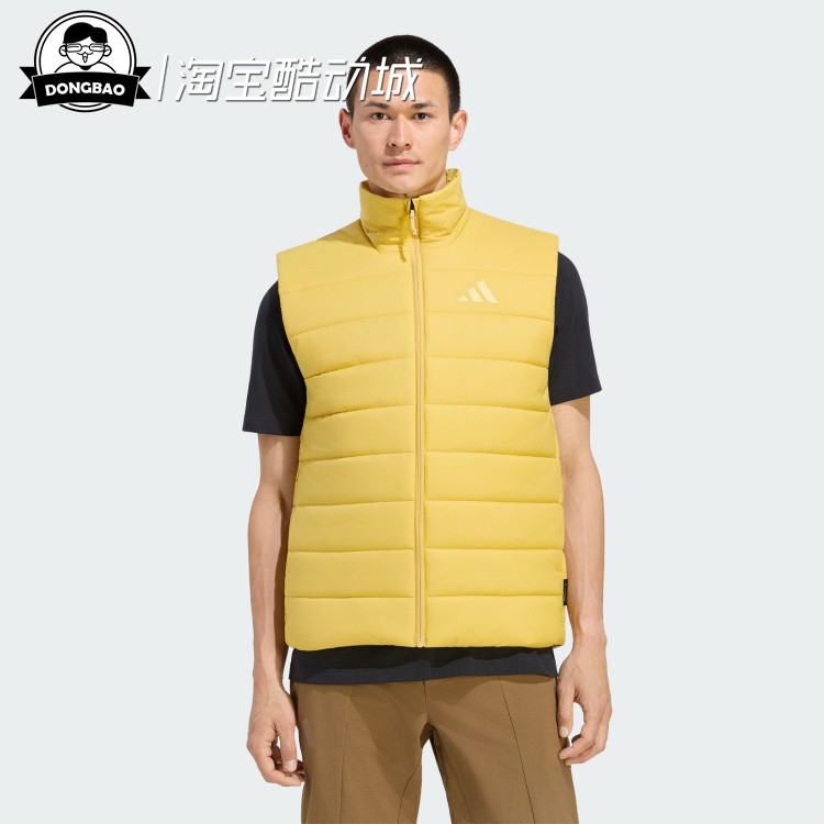 拒水防风保暖立领运动夹棉马甲