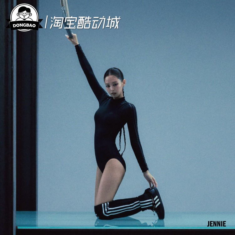 JENNIE联名针织运动及膝高筒袜套