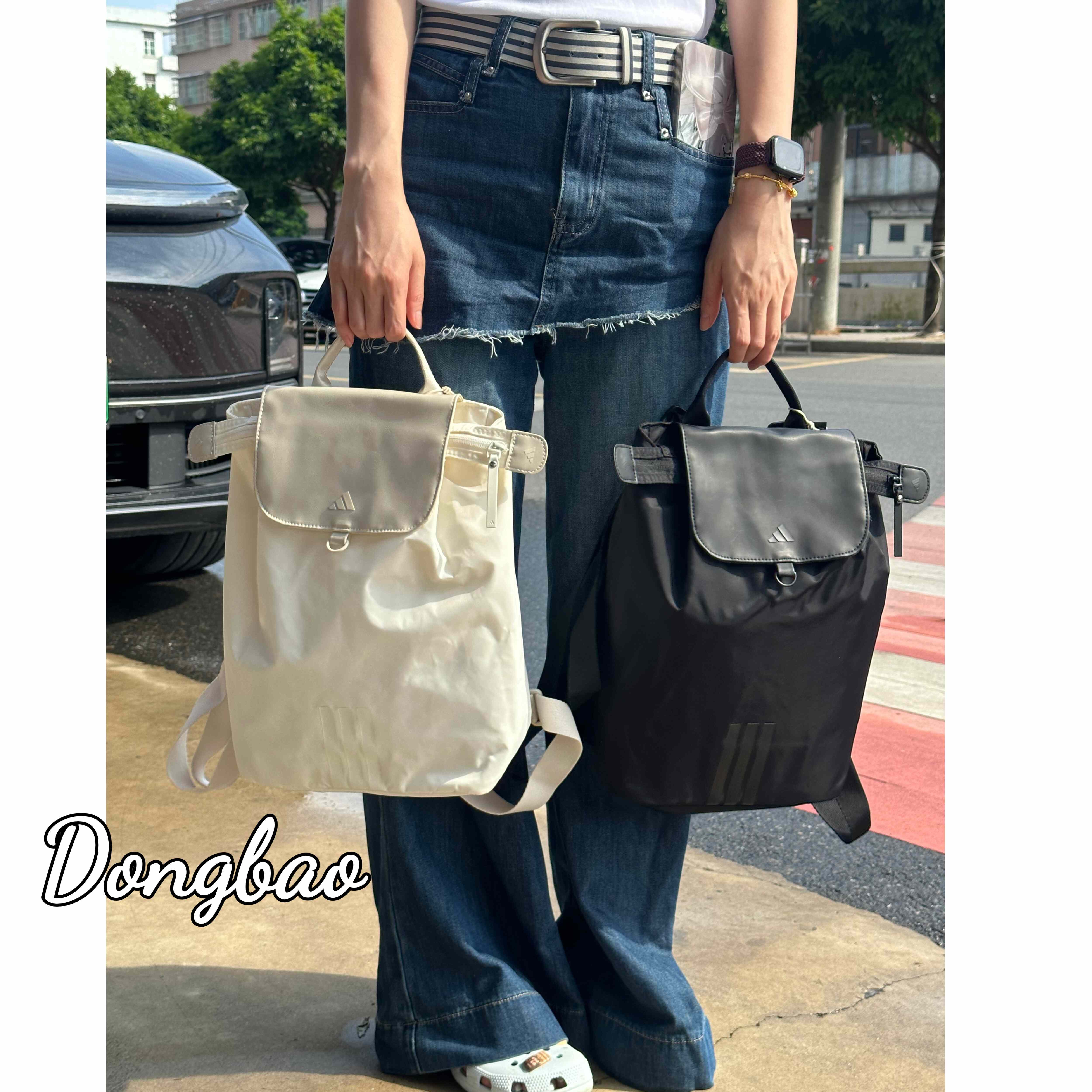 轻自重休闲通勤运动双肩背包