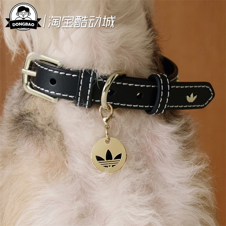 宠物狗狗猫咪经典复古可调节项圈