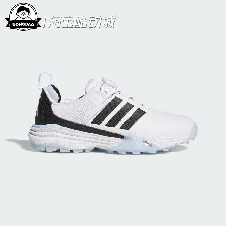 时尚休闲高尔夫旋转按钮运动鞋