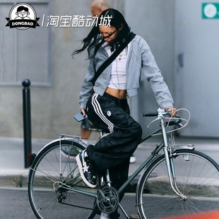 2月adidas阿迪达斯 HACQUARD JOGGERS联名款时尚休闲运动裤KF4918