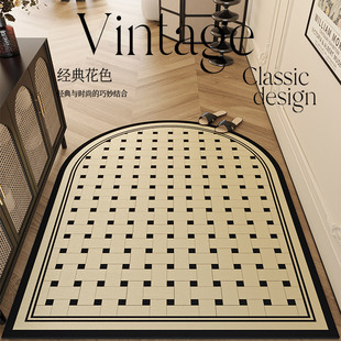 入户门玄关地垫耐脏免洗可擦pvc2025新款 进门地毯可裁剪门口脚垫