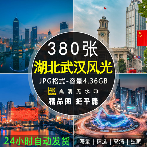 武汉高清JPG图片黄鹤楼长江大桥城市地标建筑旅游风景照摄影素材