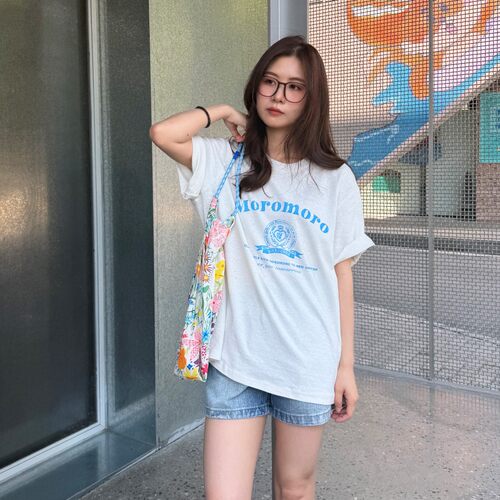 ACRAB美式复古汉麻宽松短袖T恤