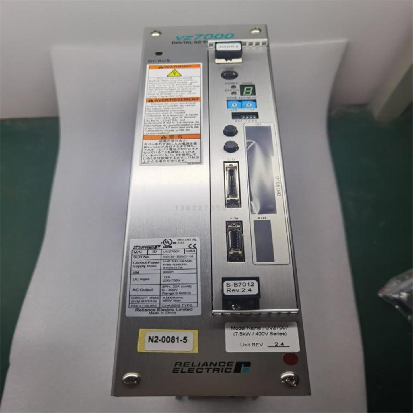 全新原装VZ7000瑞恩伺服驱动器UVZ7007 DASR-6主板75KW 400V